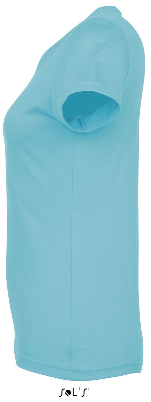SOL'S IMPERIAL WOMEN - ROUND COLLAR T-SHIRT - Atoll Blue - Additional