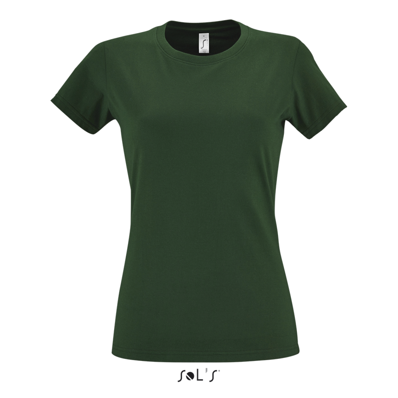 SOL'S IMPERIAL WOMEN - ROUND COLLAR T-SHIRT - Bottle Green - Main