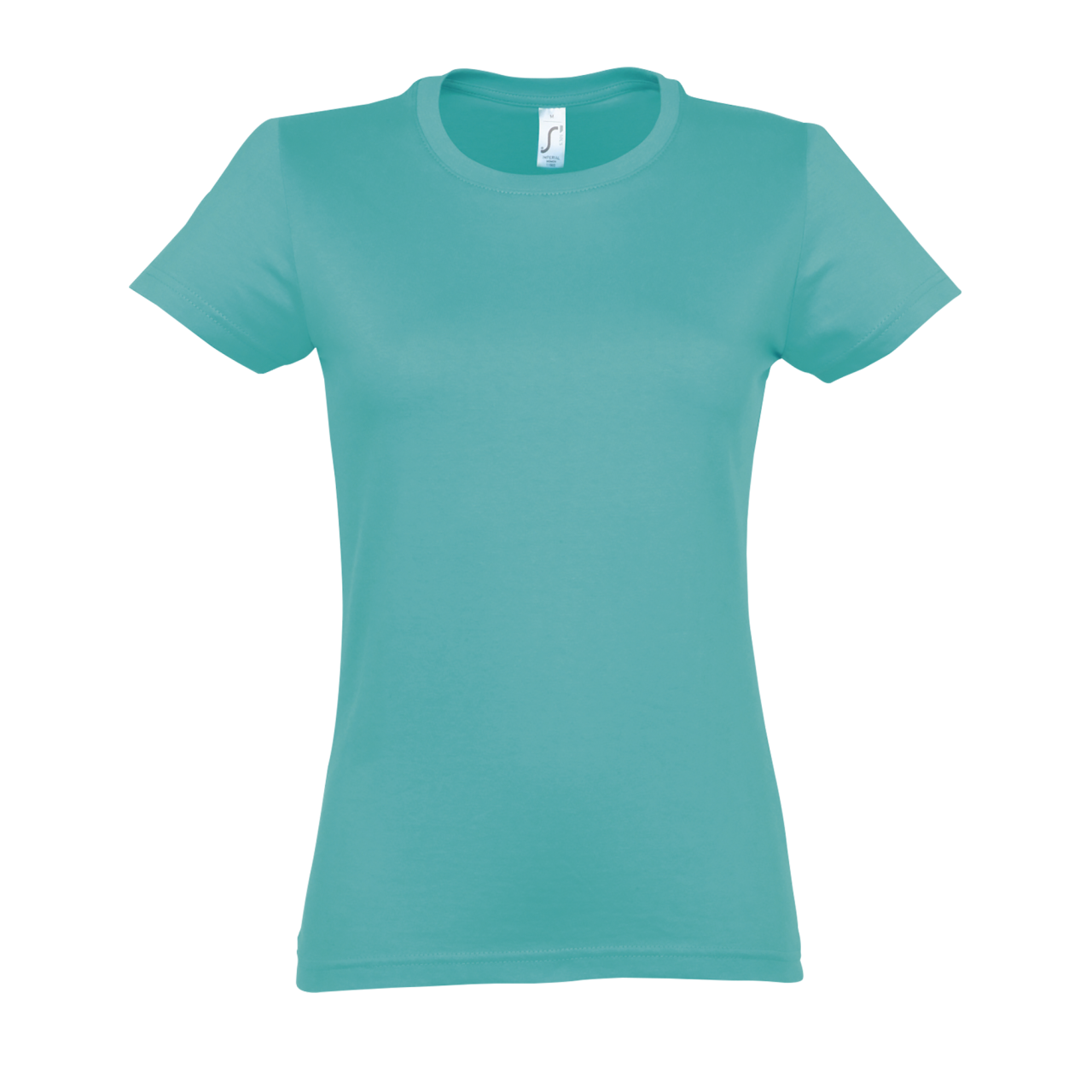 SOL'S IMPERIAL WOMEN - ROUND COLLAR T-SHIRT - Caribbean Blue - Main