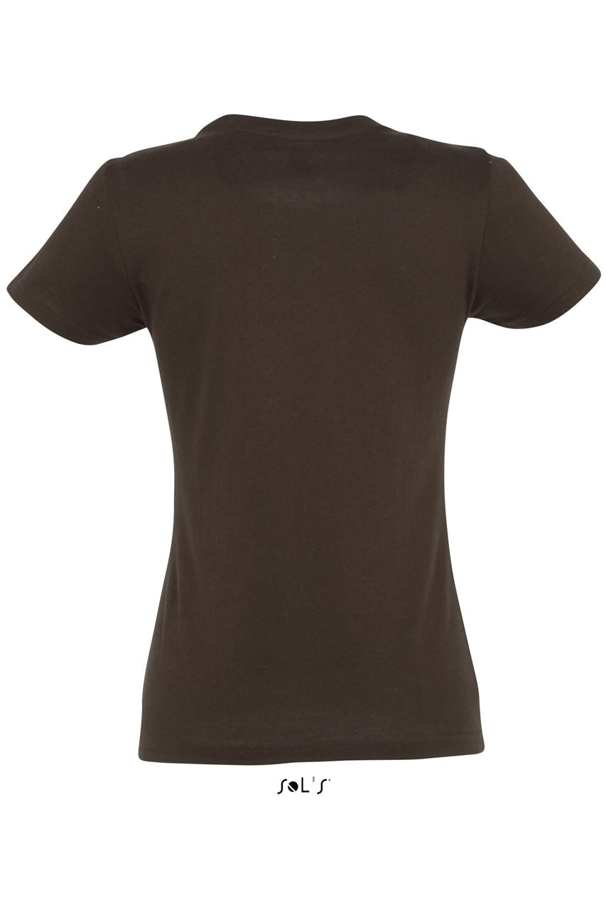 SOL'S IMPERIAL WOMEN - ROUND COLLAR T-SHIRT - Chocolate - Additional