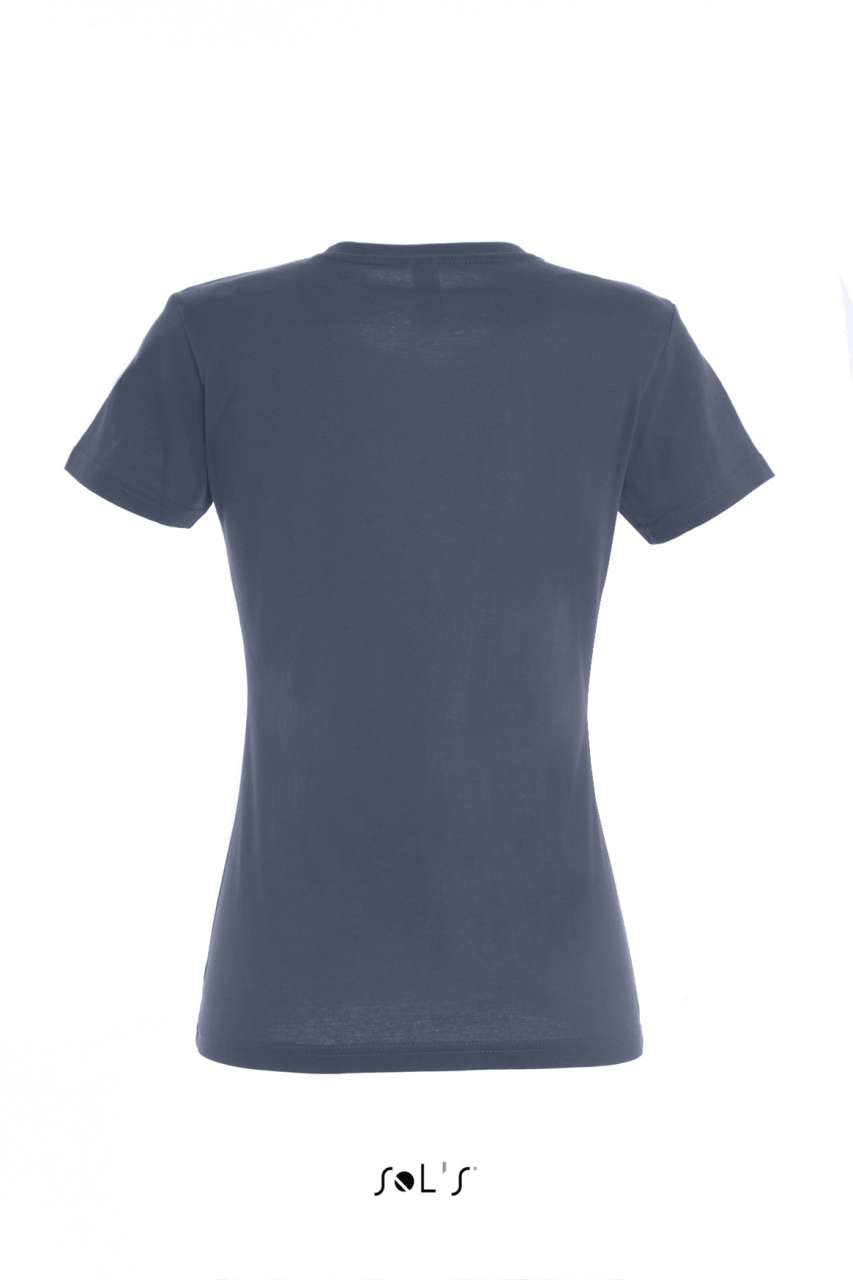 SOL'S IMPERIAL WOMEN - ROUND COLLAR T-SHIRT - Denim - Additional