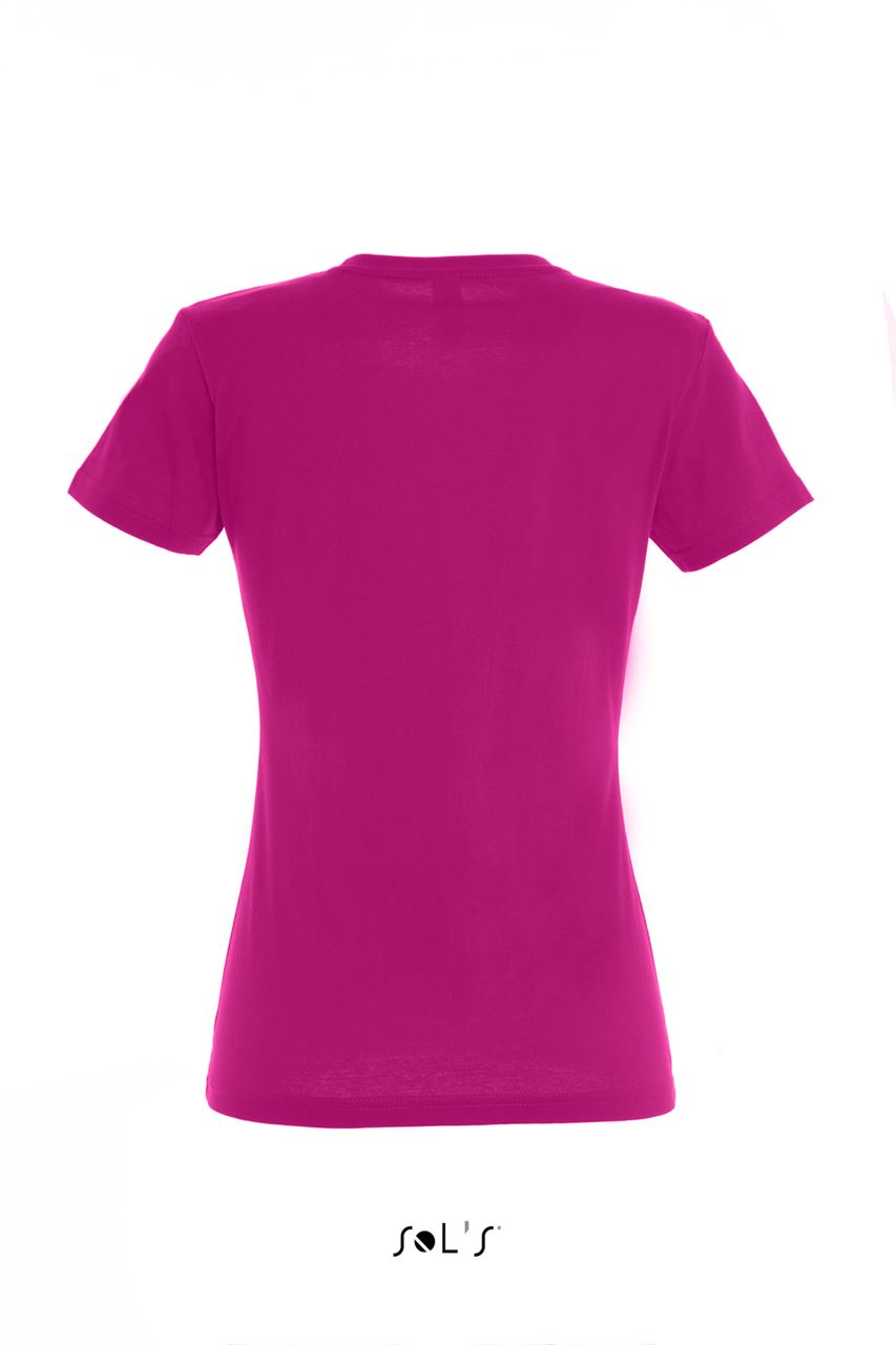 SOL'S IMPERIAL WOMEN - ROUND COLLAR T-SHIRT - Fuchsia - Additional