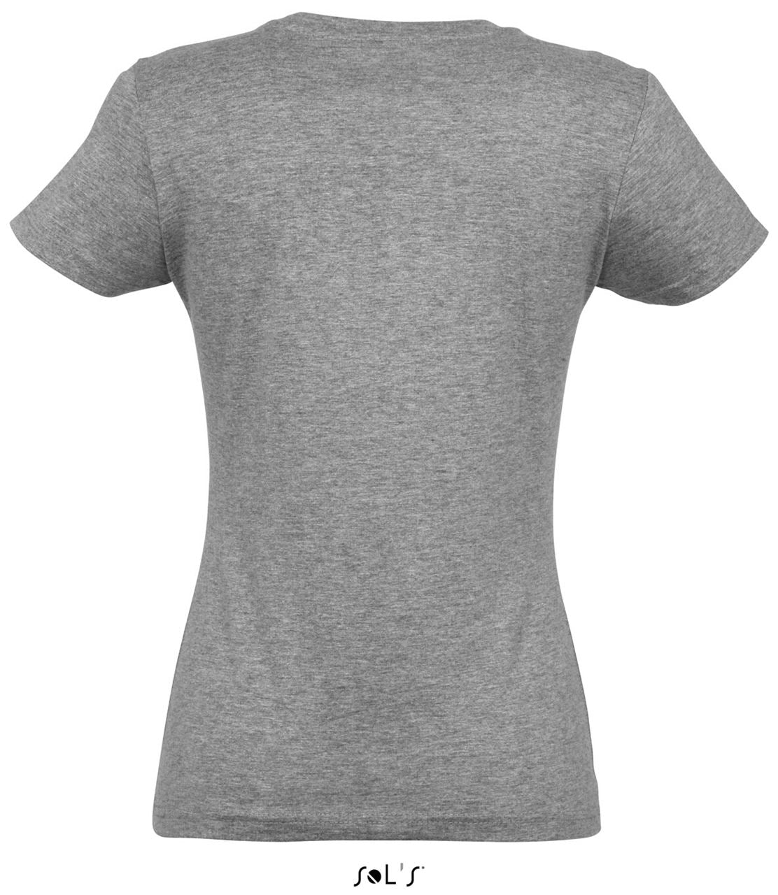 SOL'S IMPERIAL WOMEN - ROUND COLLAR T-SHIRT - Grey Melange - Additional