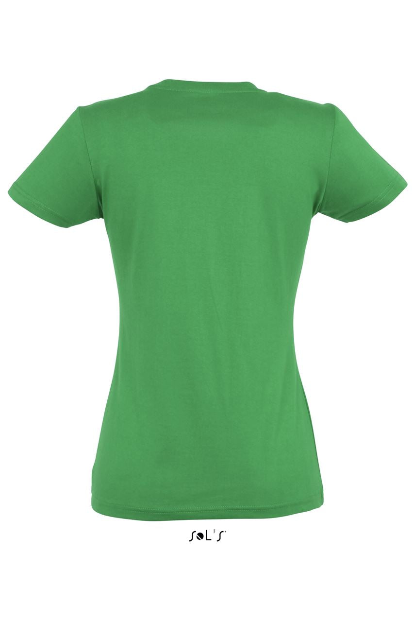 SOL'S IMPERIAL WOMEN - ROUND COLLAR T-SHIRT - Kelly Green - Additional