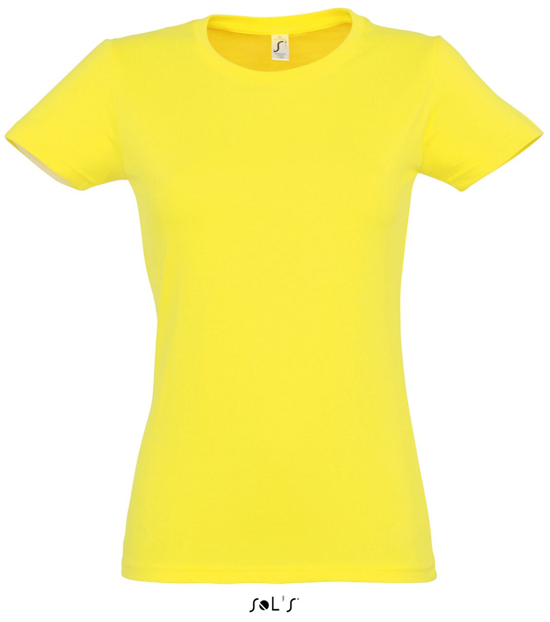 SOL'S IMPERIAL WOMEN - ROUND COLLAR T-SHIRT - Lemon - Main