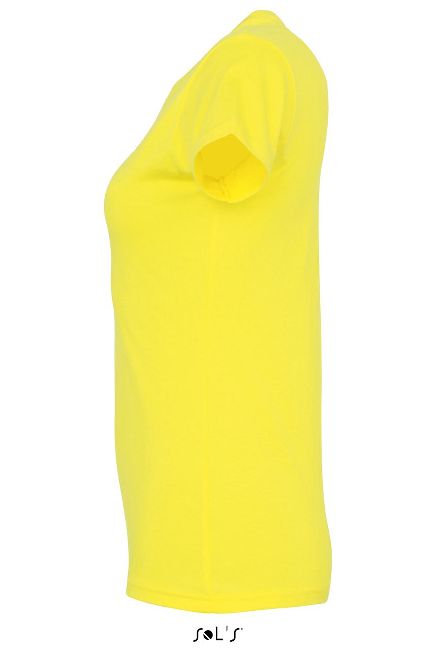 SOL'S IMPERIAL WOMEN - ROUND COLLAR T-SHIRT - Lemon - Additional