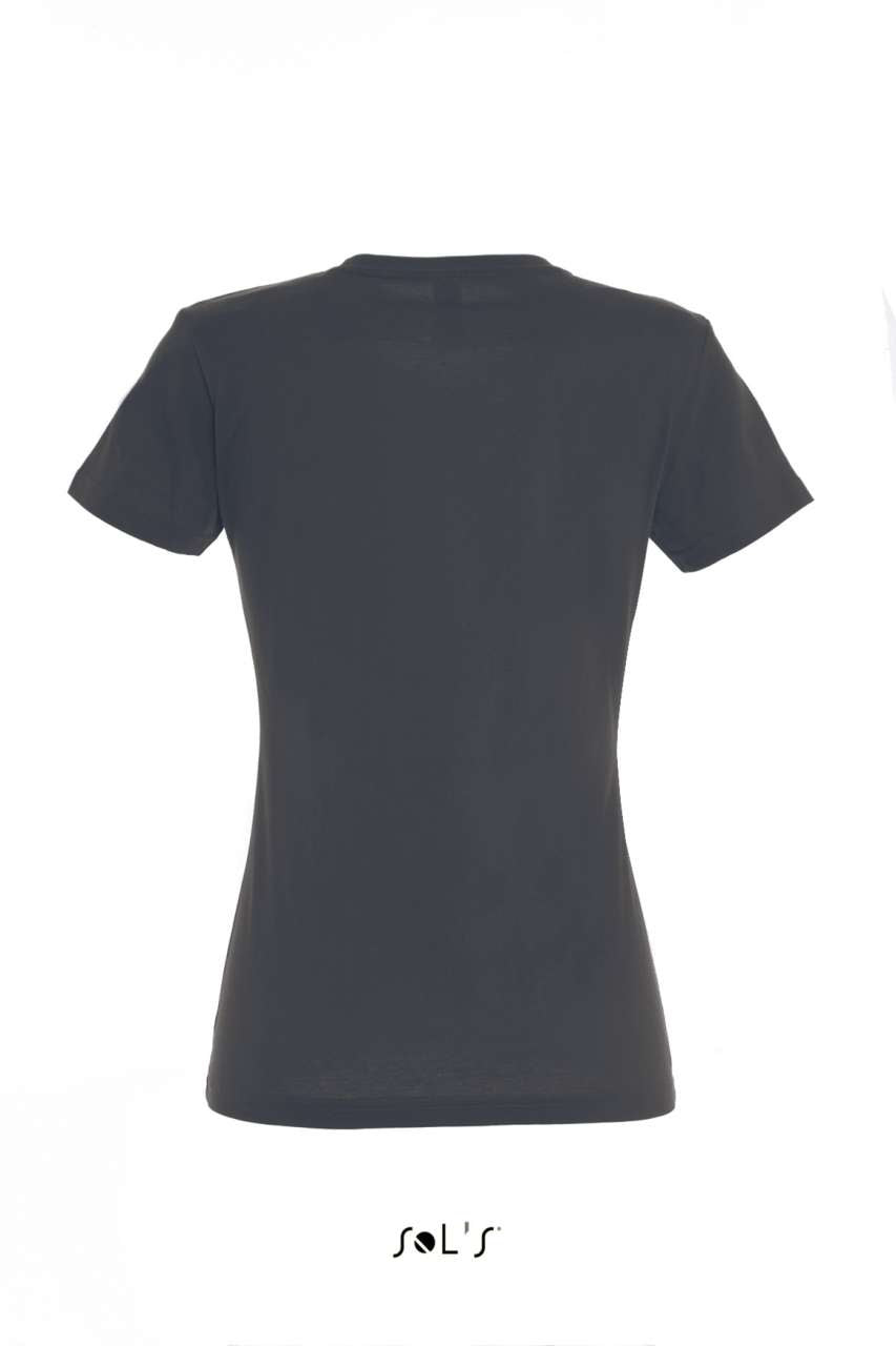 SOL'S IMPERIAL WOMEN - ROUND COLLAR T-SHIRT - Mouse Grey - Additional