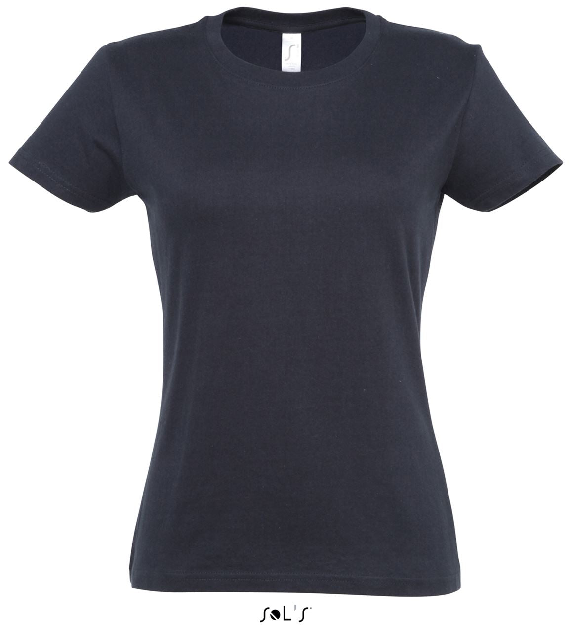 SOL'S IMPERIAL WOMEN - ROUND COLLAR T-SHIRT - Navy - Main