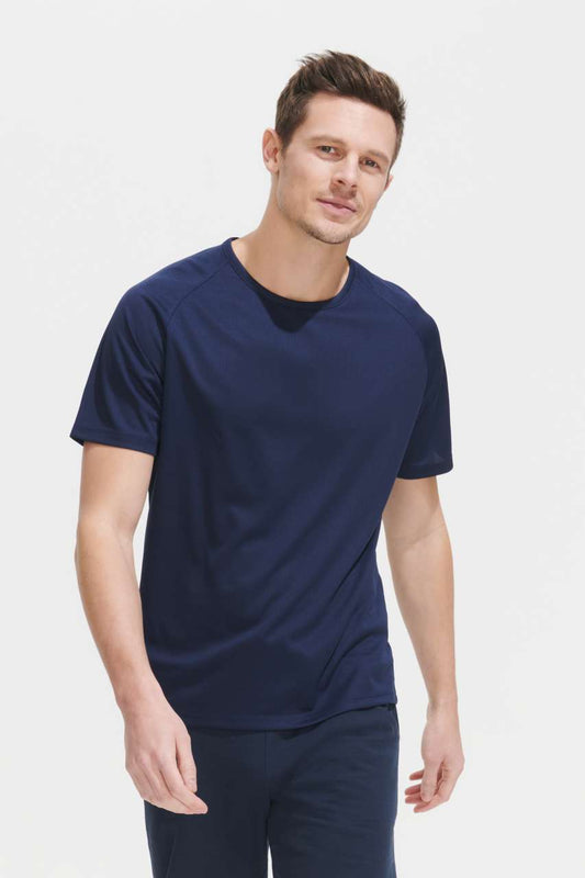 SOL'S SPORTY - RAGLAN SLEEVED T-SHIRT - French Navy - Model