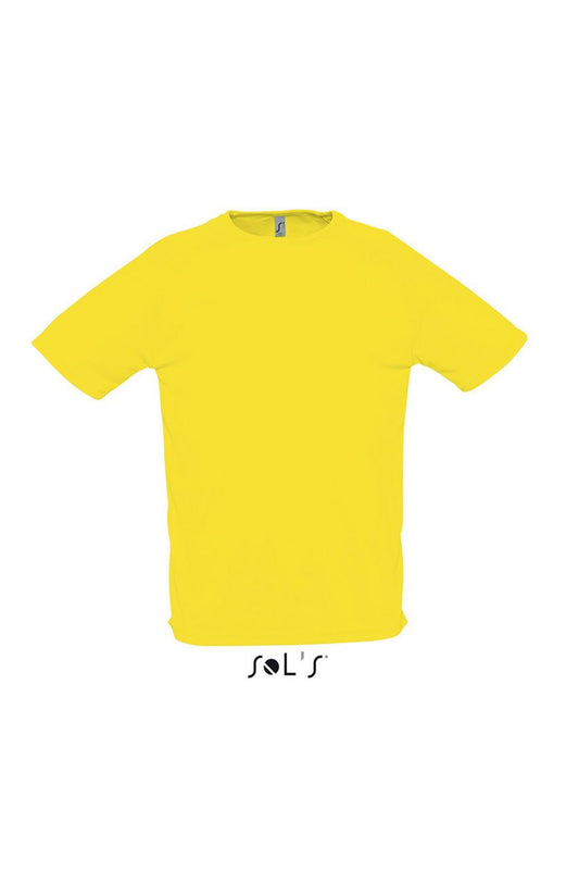 SOL'S SPORTY - RAGLAN SLEEVED T-SHIRT - Lemon - Main