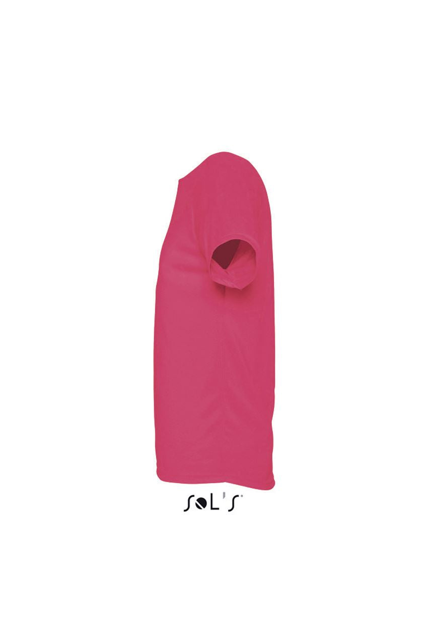 SOL'S SPORTY - RAGLAN SLEEVED T-SHIRT - Neon Coral - Additional