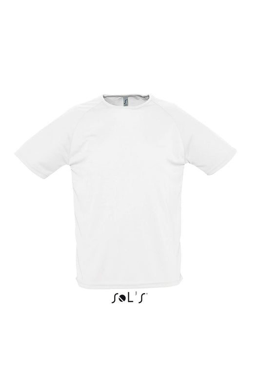 SOL'S SPORTY - RAGLAN SLEEVED T-SHIRT - White - Main