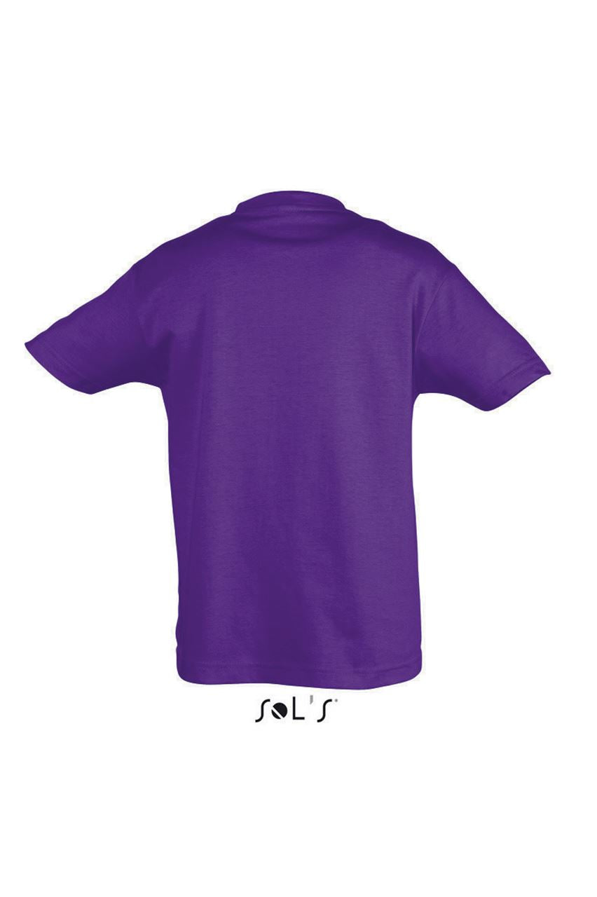 SOL'S REGENT KIDS' - ROUND NECK T-SHIRT - Dark Purple - Additional