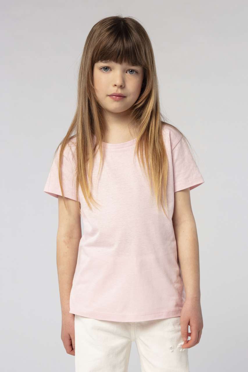 SOL'S CHERRY - GIRLS' T-SHIRT - Medium Pink - Model