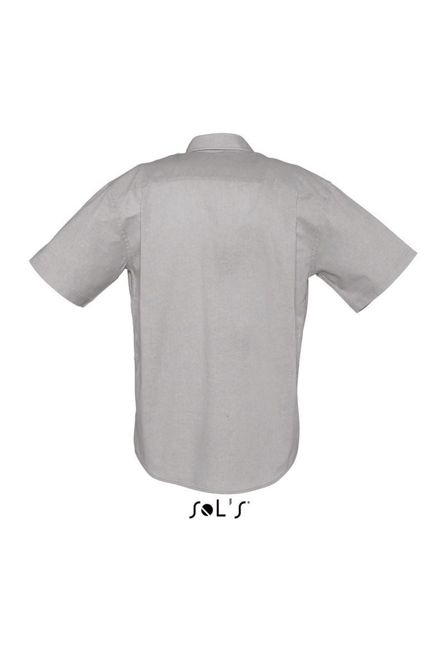 SOL'S BRISBANE - SHORT SLEEVE OXFORD MEN'S SHIRT - Silver - Additional