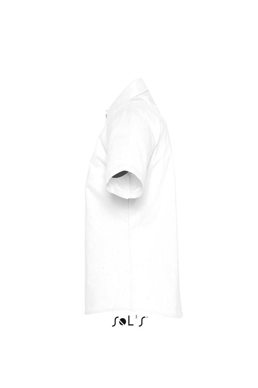 SOL'S ELITE - SHORT SLEEVE OXFORD WOMEN'S SHIRT - White - Additional