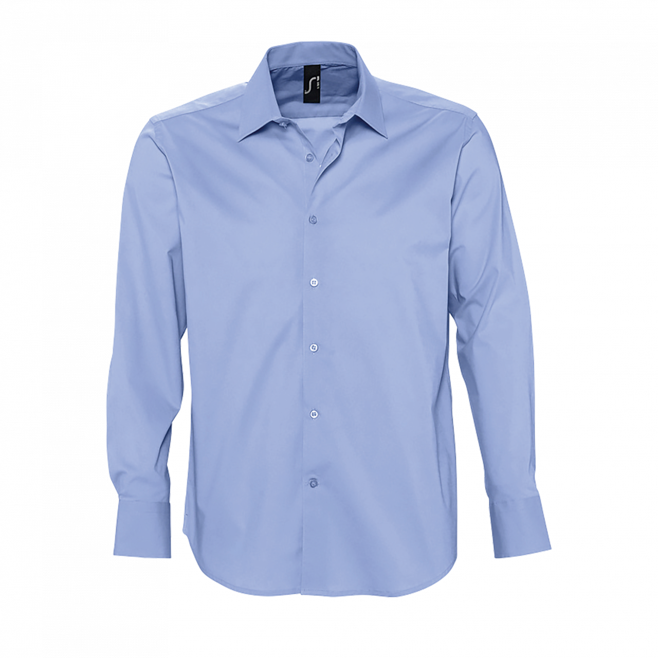 SOL'S BRIGHTON - LONG SLEEVE STRETCH MEN'S SHIRT - Bright Sky - Additional