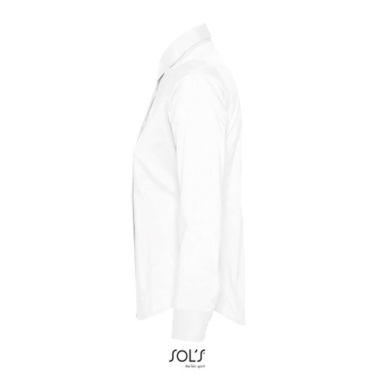 SOL'S EDEN - LONG SLEEVE STRETCH WOMEN'S SHIRT - White - Additional
