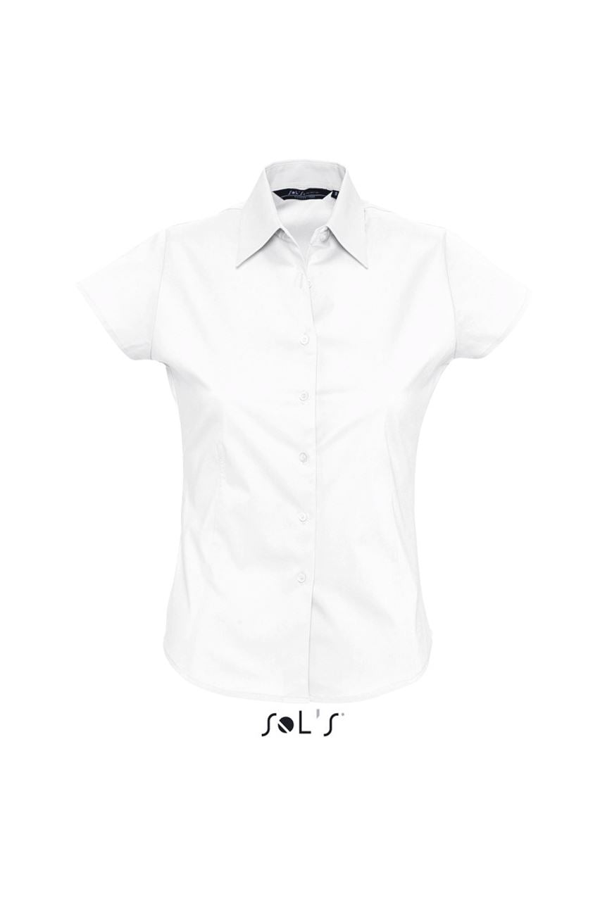 SOL'S EXCESS - SHORT SLEEVE STRETCH WOMEN'S SHIRT - White - Main