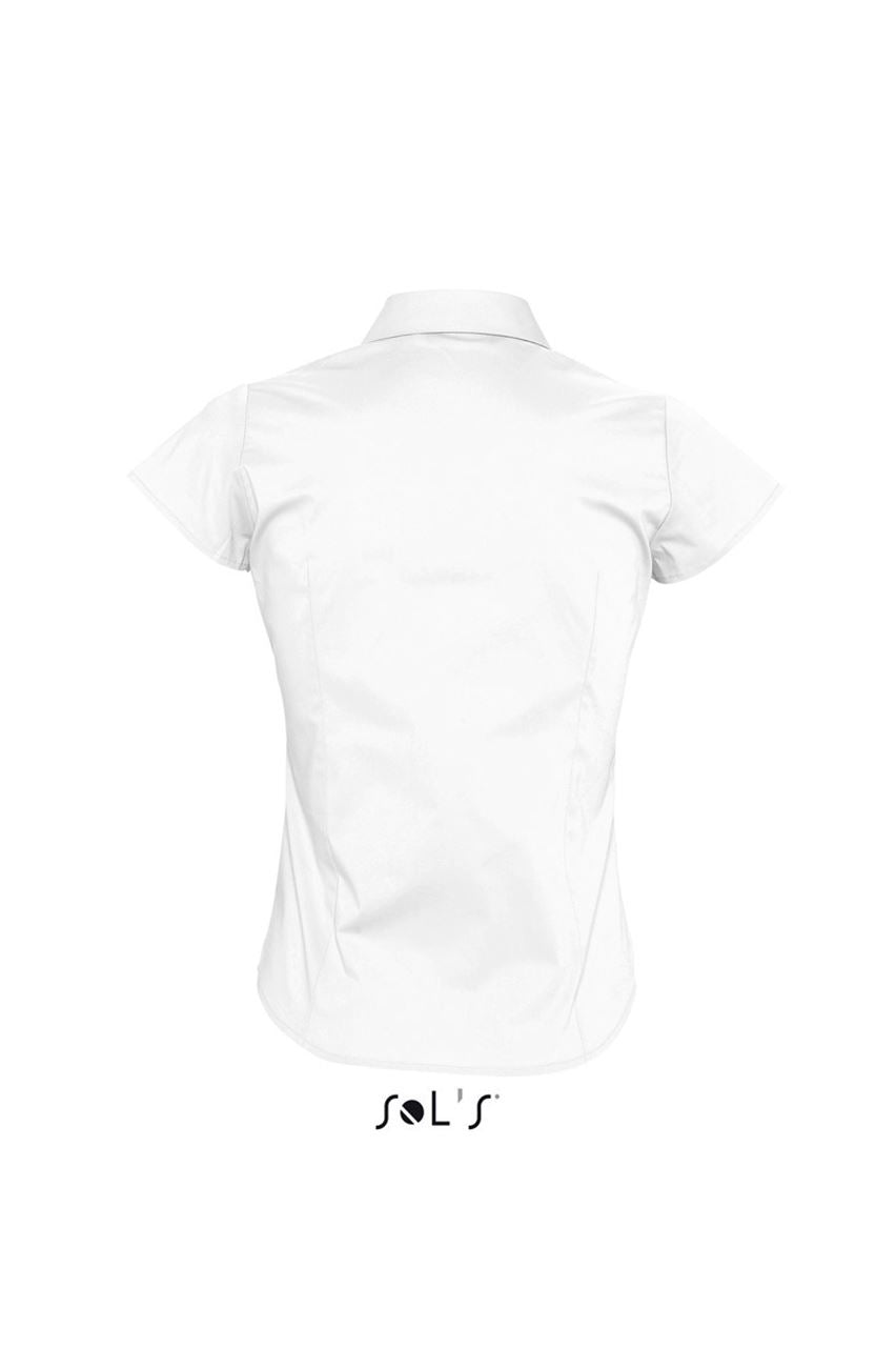 SOL'S EXCESS - SHORT SLEEVE STRETCH WOMEN'S SHIRT - White - Additional