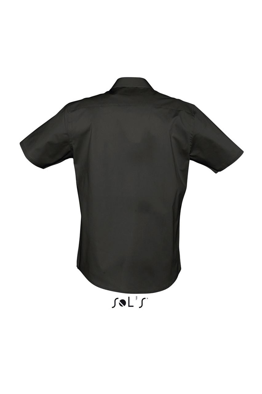 SOL'S BROADWAY - SHORT SLEEVE STRETCH MEN'S SHIRT - Black - Additional