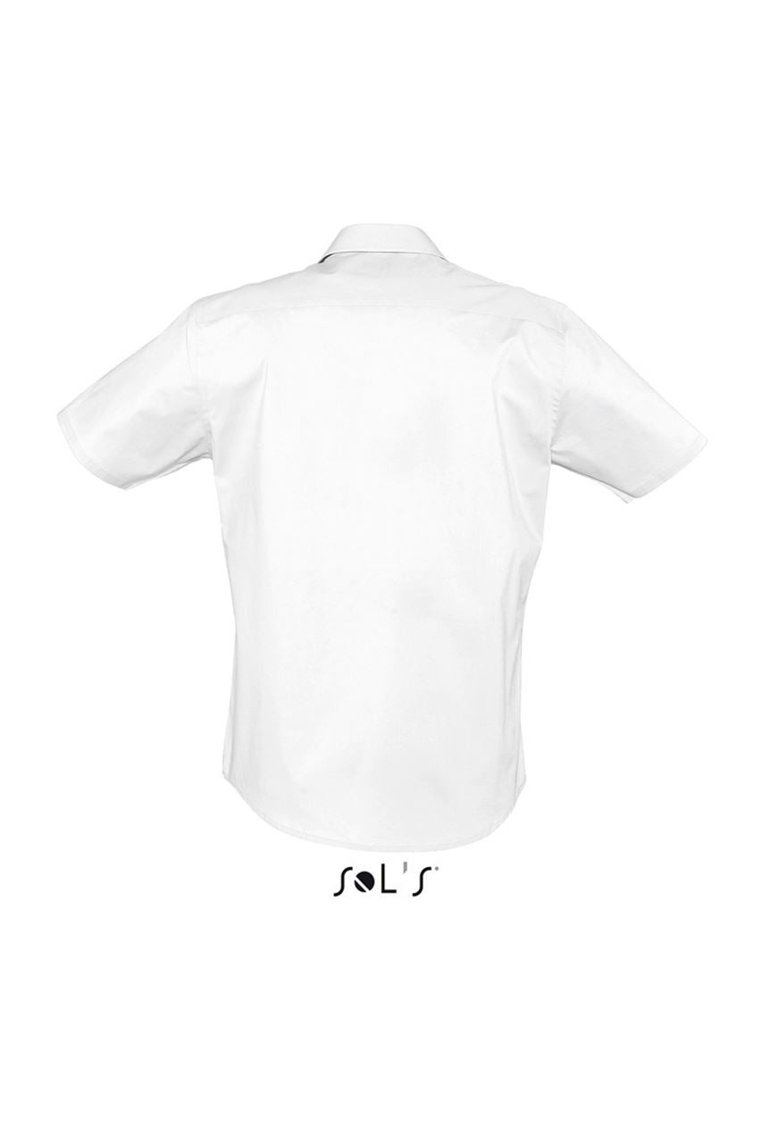 SOL'S BROADWAY - SHORT SLEEVE STRETCH MEN'S SHIRT - White - Additional