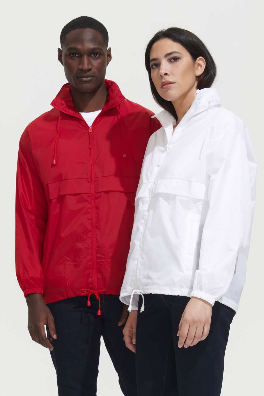 SOL'S SURF - UNISEX WATER REPELLENT WINDBREAKER - Atoll Blue - Model