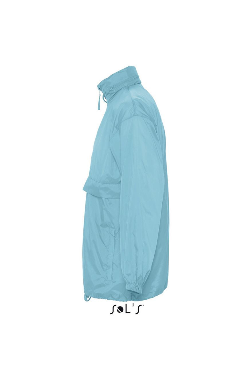 SOL'S SURF - UNISEX WATER REPELLENT WINDBREAKER - Atoll Blue - Additional