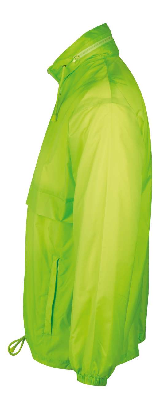 SOL'S SURF - UNISEX WATER REPELLENT WINDBREAKER - Neon Lime - Additional