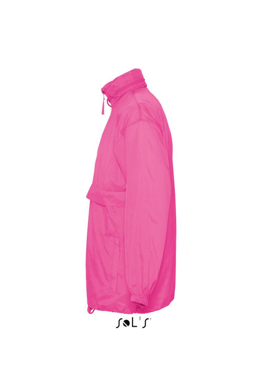 SOL'S SURF - UNISEX WATER REPELLENT WINDBREAKER - Neon Pink 2 - Additional