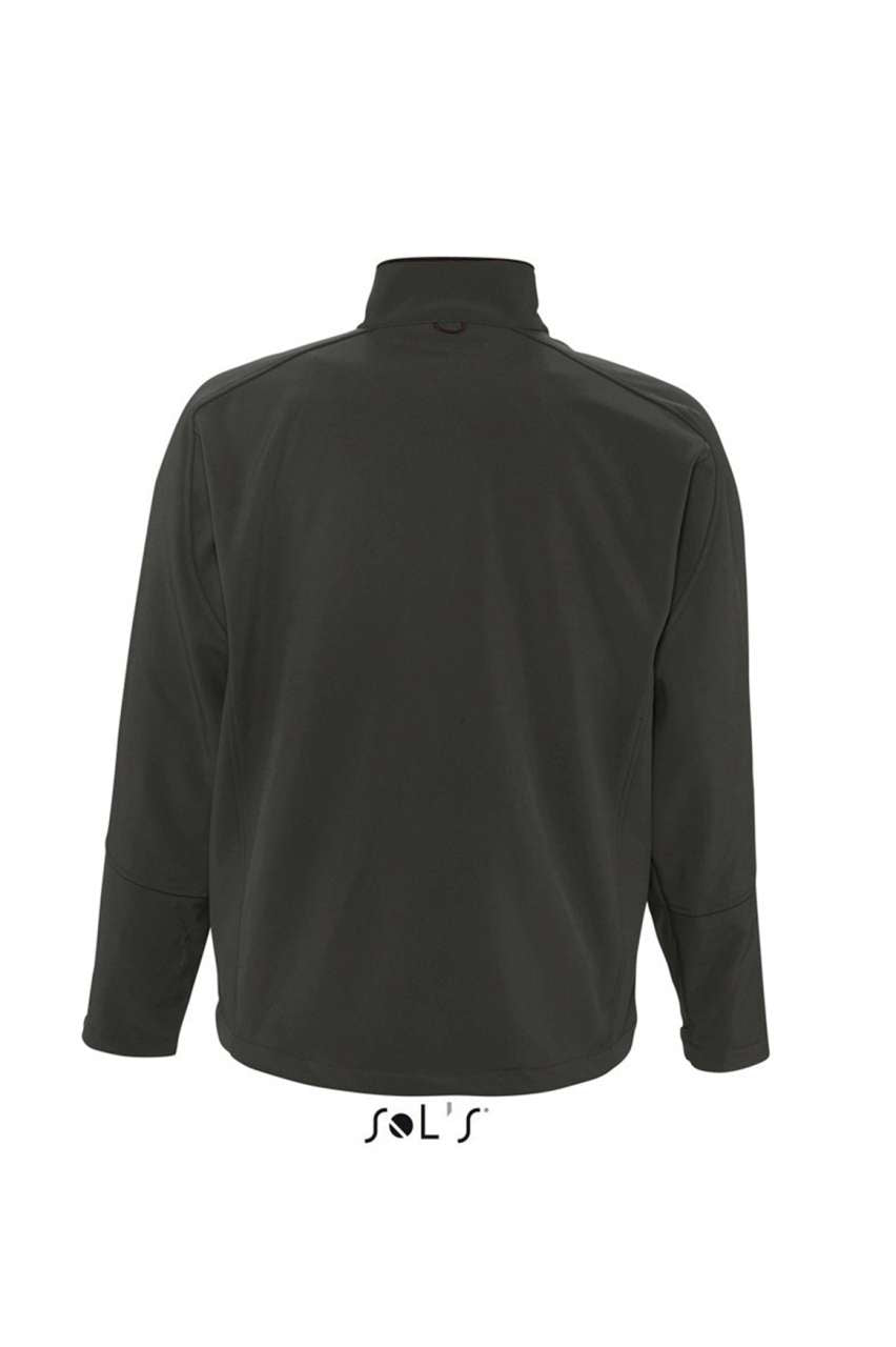 SOL'S RELAX - MEN'S SOFTSHELL ZIPPED JACKET - Charcoal Grey - Additional