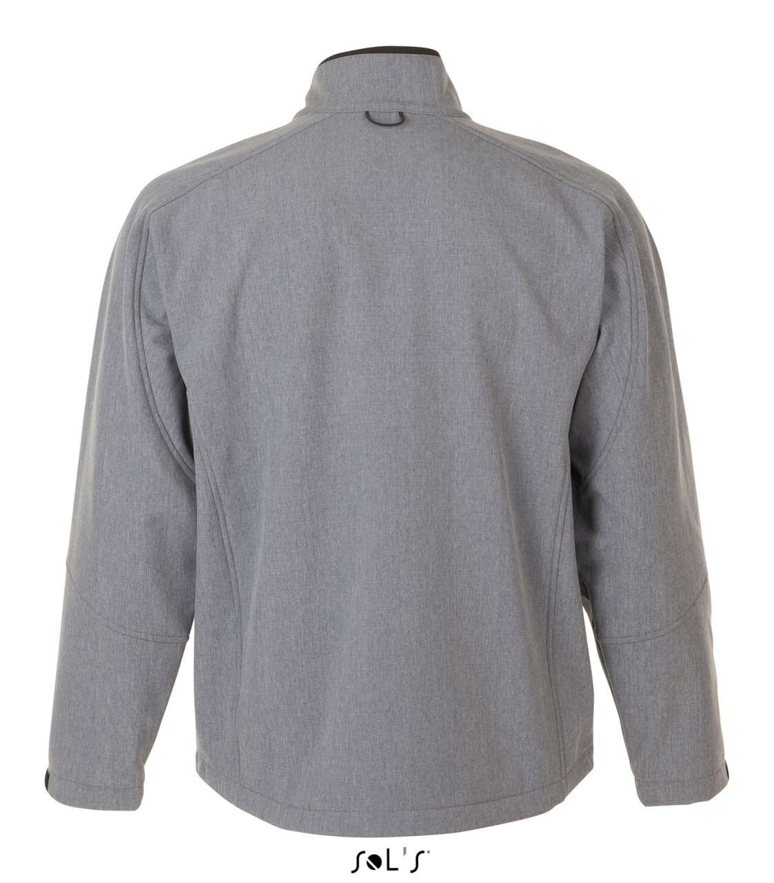 SOL'S RELAX - MEN'S SOFTSHELL ZIPPED JACKET - Grey Melange - Additional