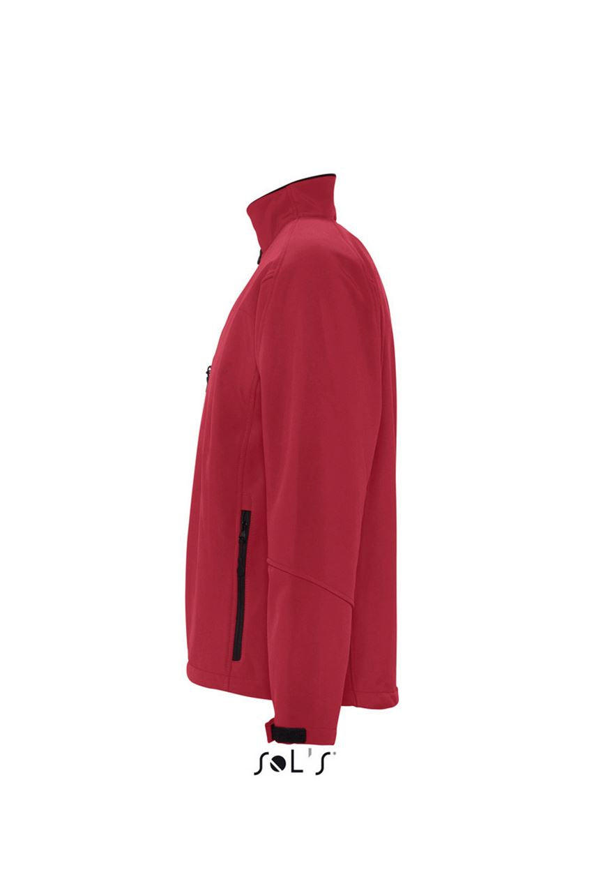 SOL'S RELAX - MEN'S SOFTSHELL ZIPPED JACKET - Pepper Red - Additional