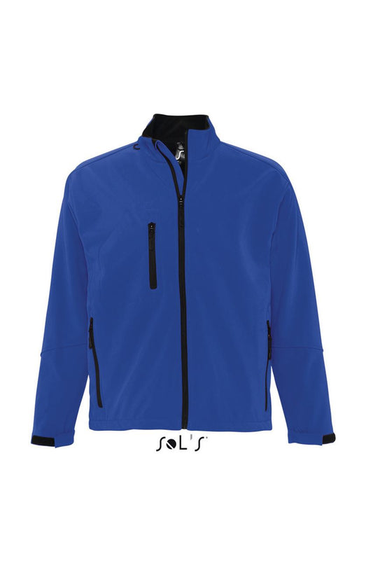 SOL'S RELAX - MEN'S SOFTSHELL ZIPPED JACKET - Royal Blue - Main
