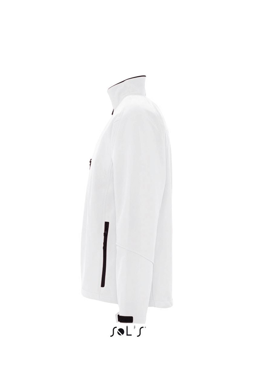 SOL'S RELAX - MEN'S SOFTSHELL ZIPPED JACKET - White - Additional