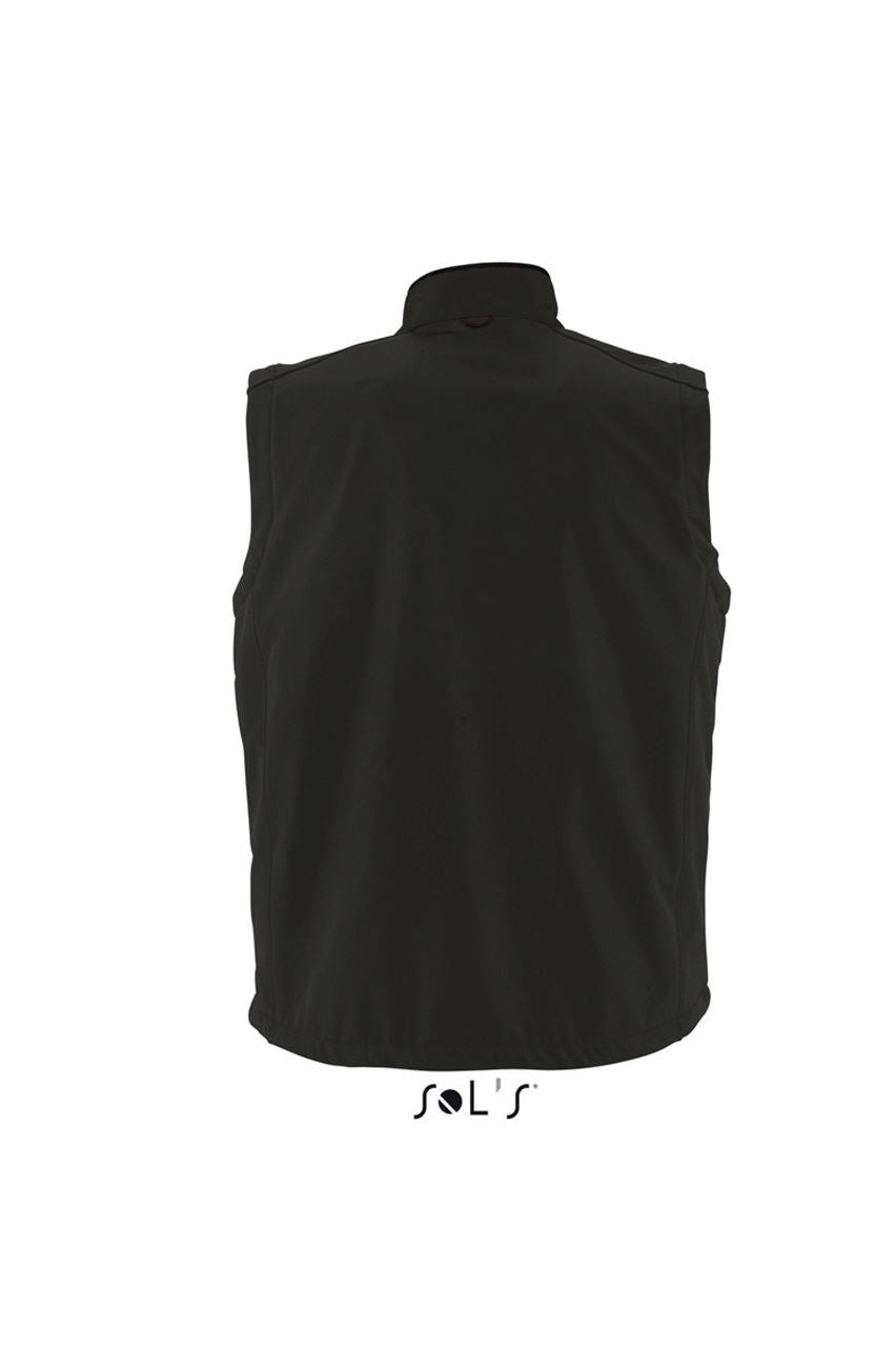 SOL'S RALLYE MEN - SLEEVELESS SOFTSHELL JACKET - Black - Additional