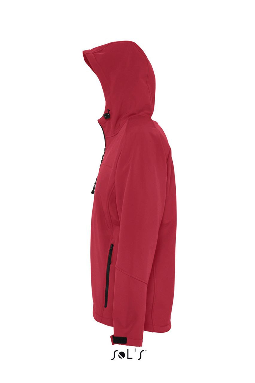 SOL'S REPLAY MEN - HOODED SOFTSHELL - Pepper Red - Additional