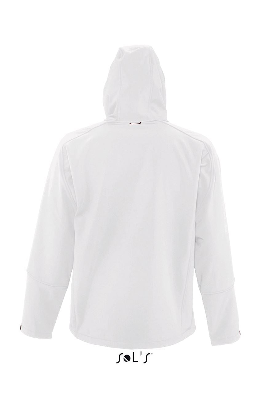 SOL'S REPLAY MEN - HOODED SOFTSHELL - White - Additional