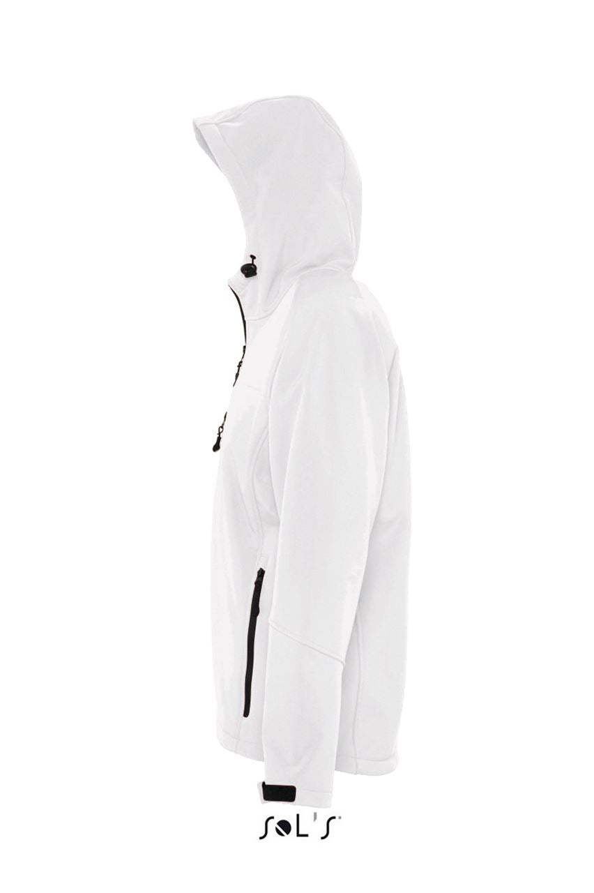 SOL'S REPLAY MEN - HOODED SOFTSHELL - White - Additional