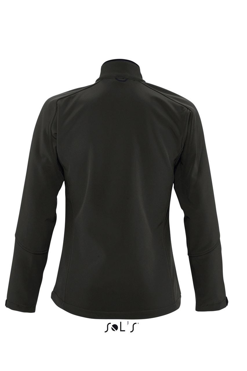 SOL'S ROXY - WOMEN'S SOFTSHELL ZIPPED JACKET - Black - Additional