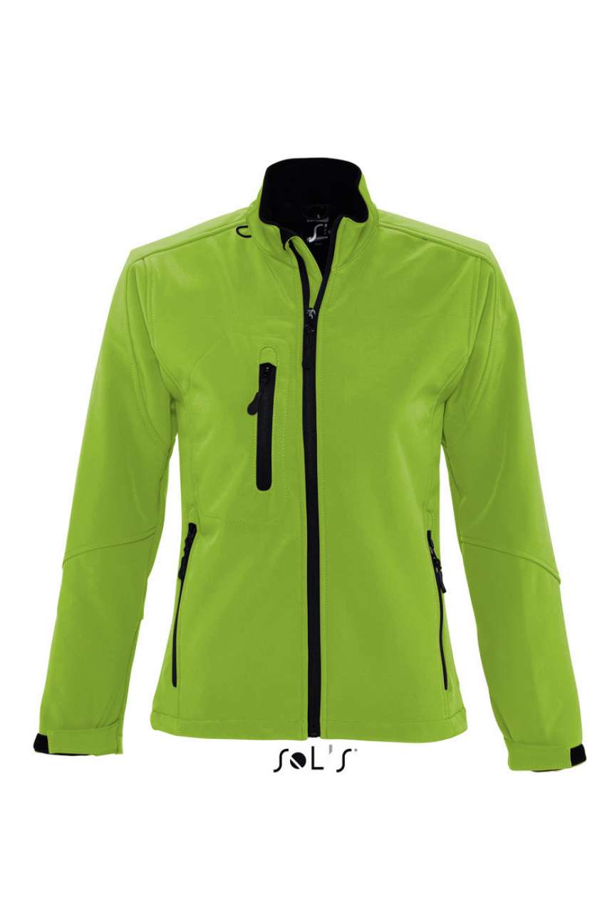 SOL'S ROXY - WOMEN'S SOFTSHELL ZIPPED JACKET - Green Absinthe - Main