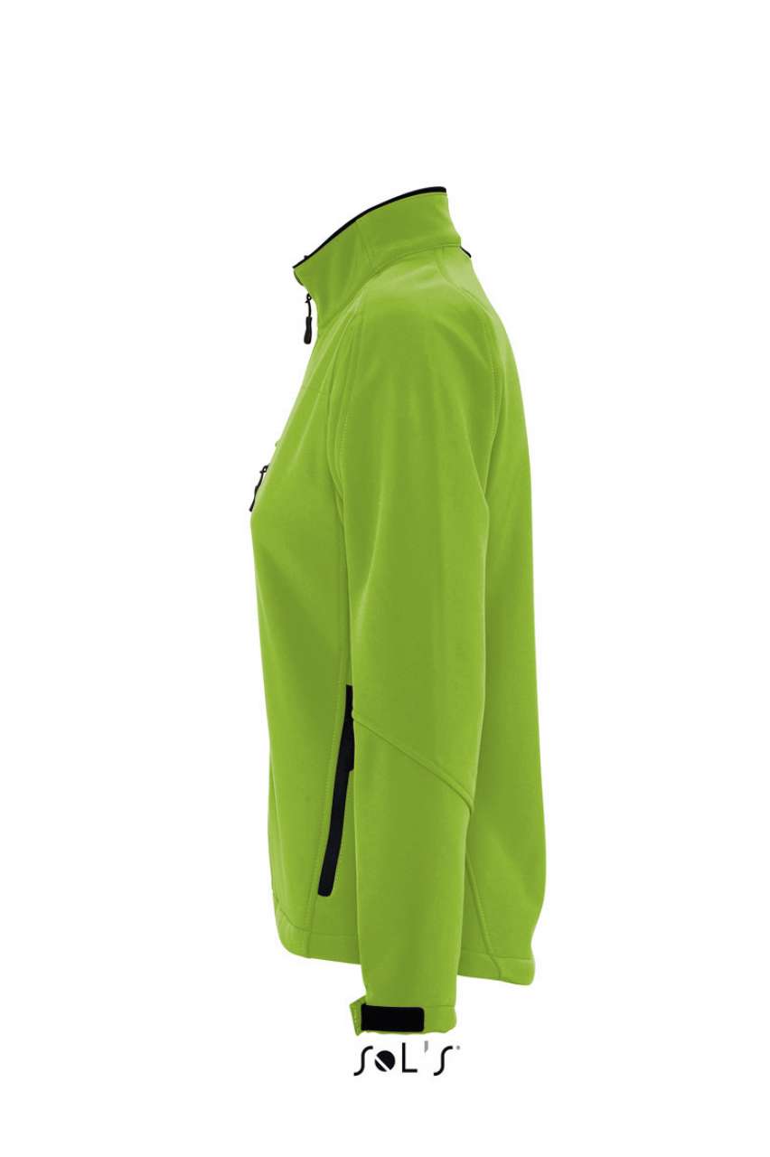 SOL'S ROXY - WOMEN'S SOFTSHELL ZIPPED JACKET - Green Absinthe - Additional