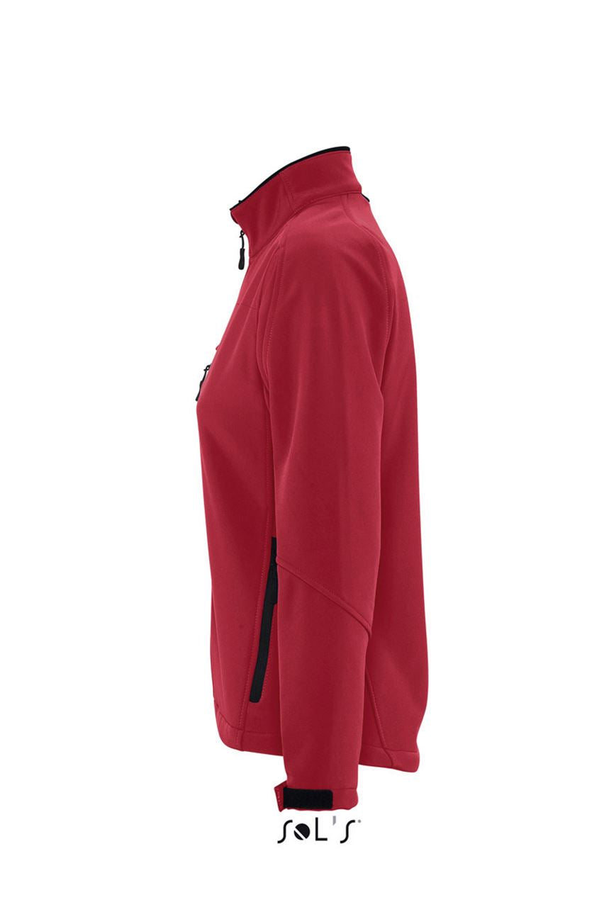 SOL'S ROXY - WOMEN'S SOFTSHELL ZIPPED JACKET - Pepper Red - Additional