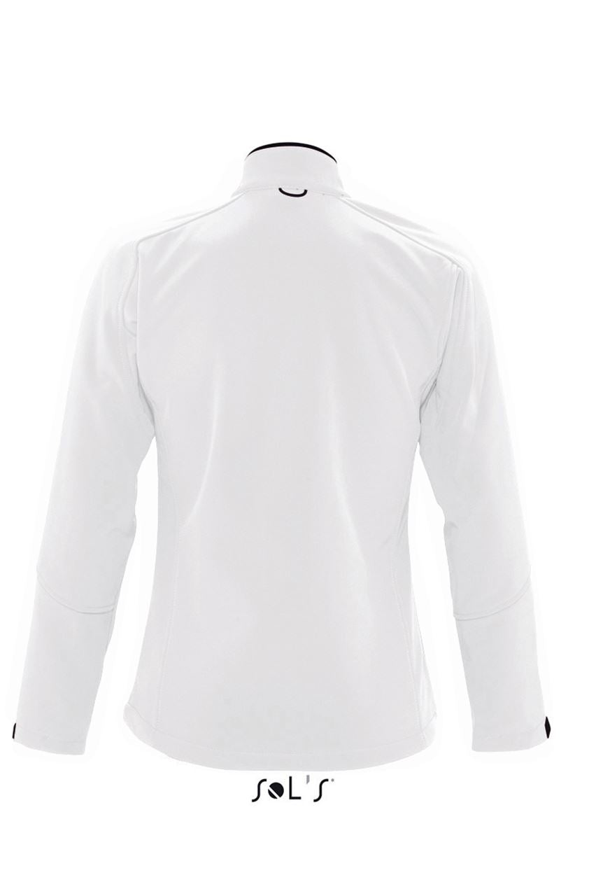 SOL'S ROXY - WOMEN'S SOFTSHELL ZIPPED JACKET - White - Additional