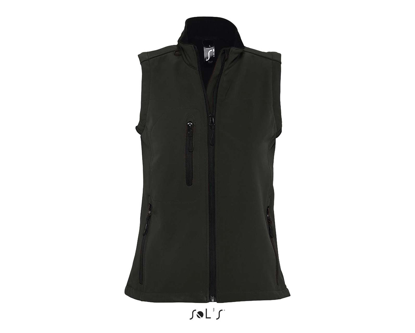SOL'S RALLYE WOMEN - SLEEVELESS SOFTSHELL JACKET - Black - Additional