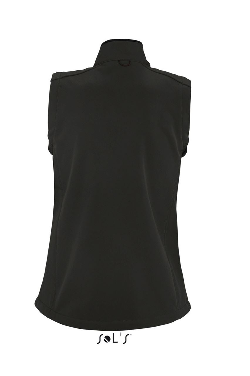 SOL'S RALLYE WOMEN - SLEEVELESS SOFTSHELL JACKET - Black - Additional