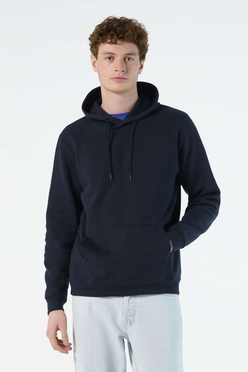 SOL'S SNAKE - UNISEX HOODED SWEATSHIRT - Aqua - Model