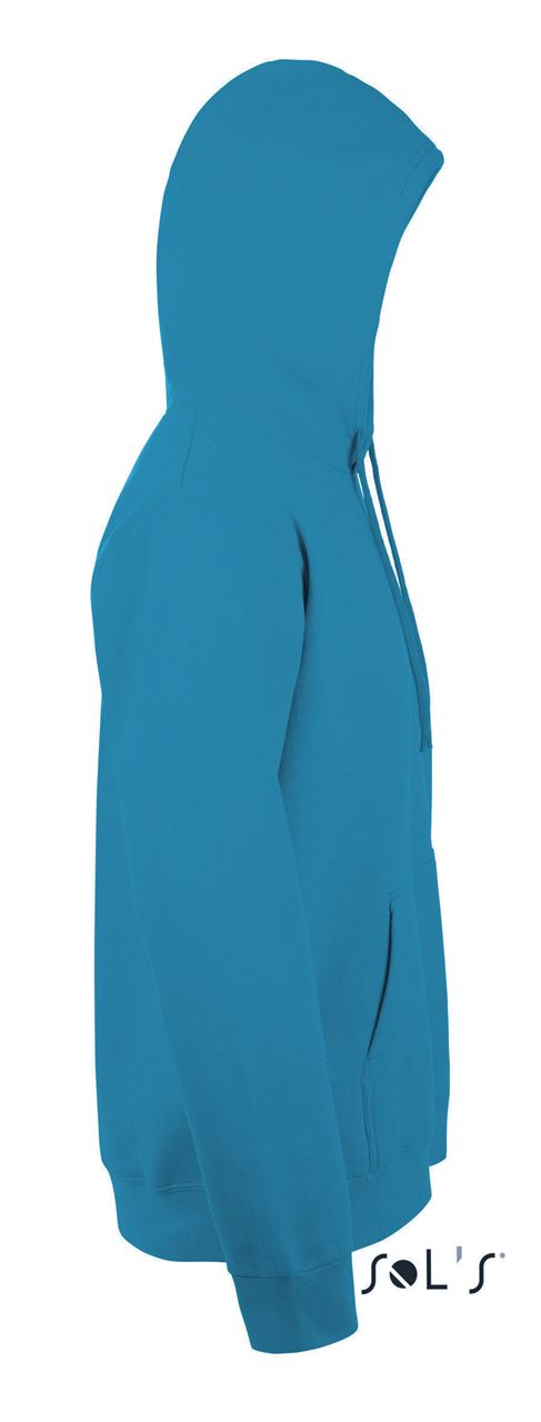 SOL'S SNAKE - UNISEX HOODED SWEATSHIRT - Aqua - Additional