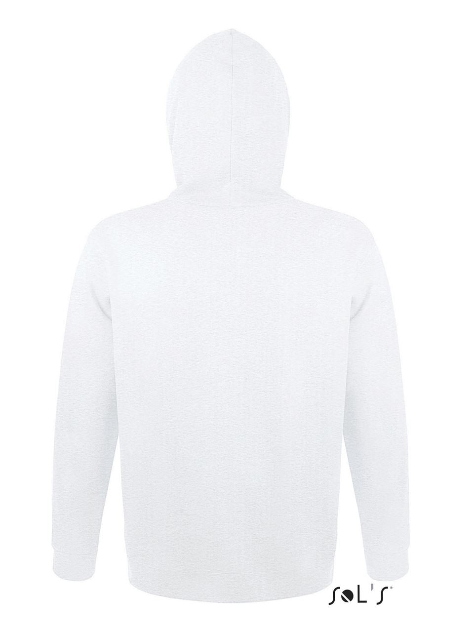 SOL'S SNAKE - UNISEX HOODED SWEATSHIRT - Ash - Additional