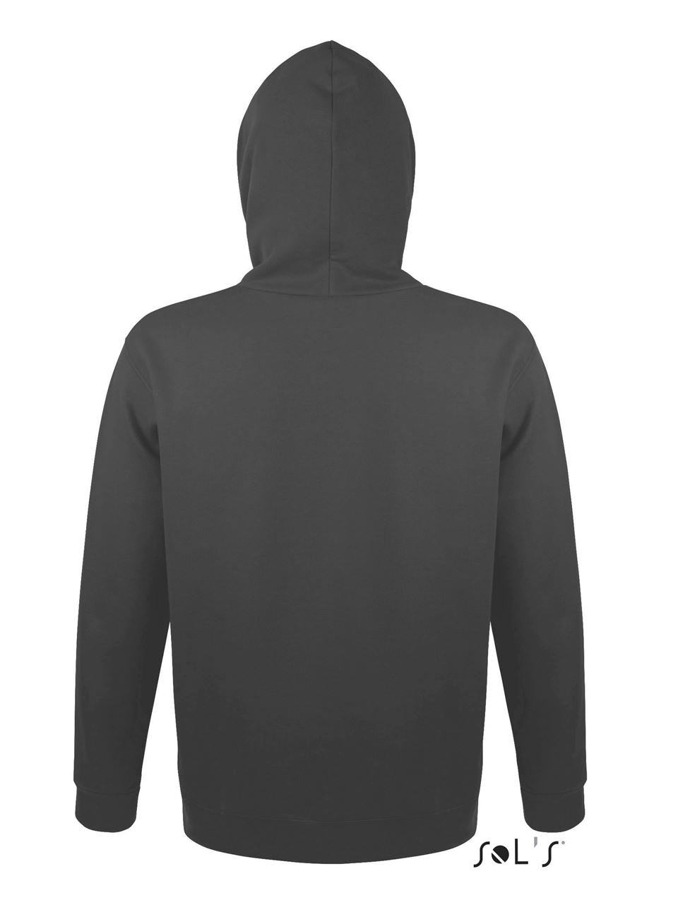 SOL'S SNAKE - UNISEX HOODED SWEATSHIRT - Dark Grey - Additional